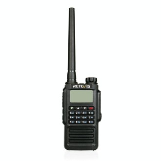 RETEVIS RT87 136-174MHz + 400-480MHz 128CHS Waterproof Dual Band DTMF Two Way Radio Handheld Walkie Talkie, US Plug