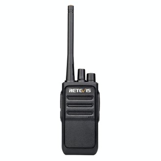 1 Pair RETEVIS RT17 2W 16CHS FRS Two Way Radio Handheld Walkie Talkie, US Plug(Black)