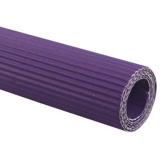 10 Sheets Corrugated Paper Thickened Wrapping Paper Handmade DIY Wrapping Paper Material, Specification: 50x70cm(Deep Purple)