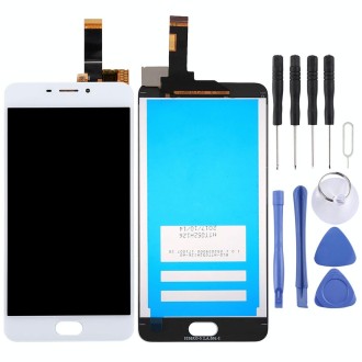 TFT LCD Screen for Meizu M6 / M711Q / M711C / M711M with Digitizer Full Assembly(White)