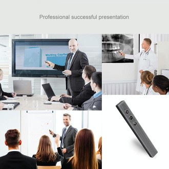 PR-20 Wireless Presenter PowerPoint PPT Clicker Presentation Remote Control Pen Laser Pointer Flip Pen with Air Mouse Function