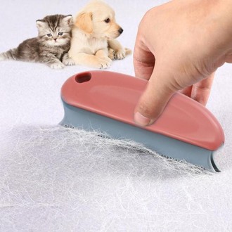 Multifunctional Pet Dog Cat Hair Cleaning Brush Cleaner(Red)