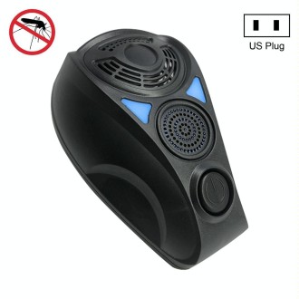 PR-1929 Ultrasonic Mouse Repellent Mosquito Repellent, Product Specifications: US Plug(Black)