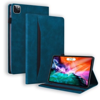 For iPad Pro 12.9 inch 2022 / 2021 / 2020 Business Shockproof Horizontal Flip Leather Tablet Case with Holder & Card Slots & Pho