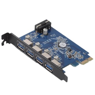 ORICO PVU3-4P 4 Ports USB3.0 PCI Express Card for Desktop(Black)