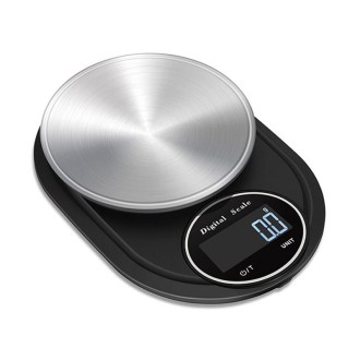 Home Kitchen Electronic Scale High Precision Stainless Steel Jewelry Scale, Style:Hemming, Specification:3kg/0.1g