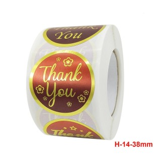 Sticker Baking Decoration Gift Wrapping Label, Size: 3.8cm / 1.5inch(H-14-38mm)