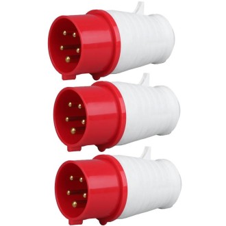 Industrial Plug IP44 Waterproof Aviation Connection Plug, Style: 5 Core 16A