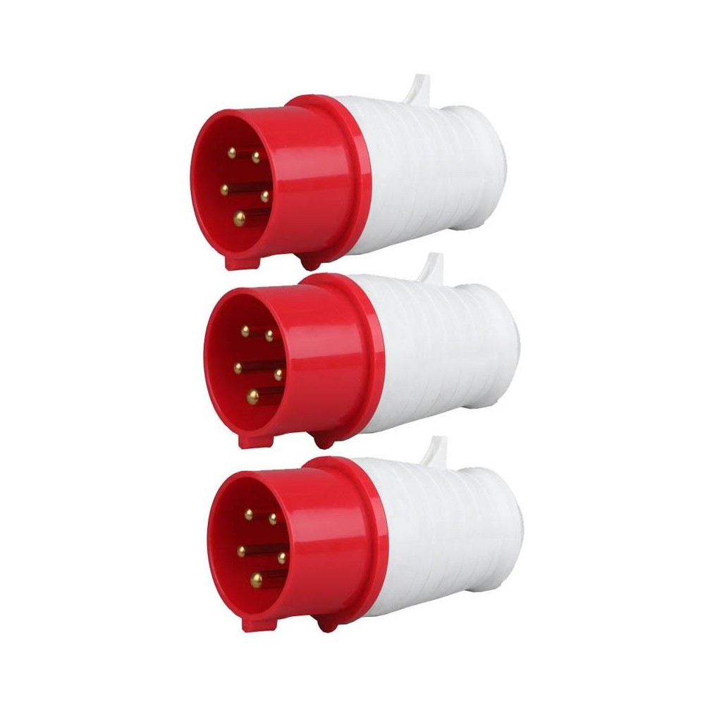 Industrial Plug IP44 Waterproof Aviation Connection Plug, Style: 5 Core 32A