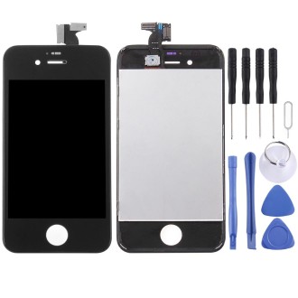 Digitizer Assembly (LCD + Frame + Touch Pad) for iPhone 4S(Black)