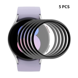 5 PCS For Samsung Galaxy Watch5 40mm ENKAY 3D PC + PMMA HD Full Coverage Screen Protector Film