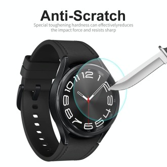 For Samsung Galaxy Watch6 Classic 43mm 10pcs ENKAY 0.2mm 9H Tempered Glass Screen Protector Watch Film