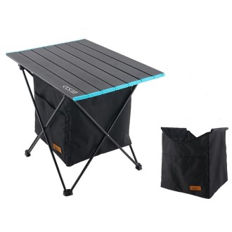 CLS Outdoor Folding Picnic Table Storage Hanging Bag Portable Invisible Pocket Storage Hanging Pocket,Style: Table Medium + Larg