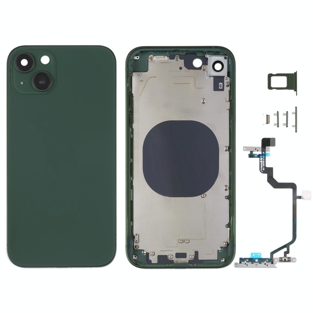 Back Housing Cover with Appearance Imitation of iP14 for iPhone XR(Green)