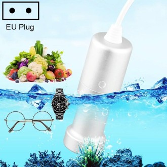 JeKen CE-9600 Household Ultrasonic Cleaner Vegetable Washing Glasses Watch Jewelry Cleaner(EU Plug)