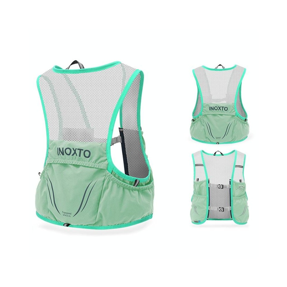 INOXTO Outdoor Cycling Off-Road Multifunctional Hydration Backpack, Size: Large(Green)