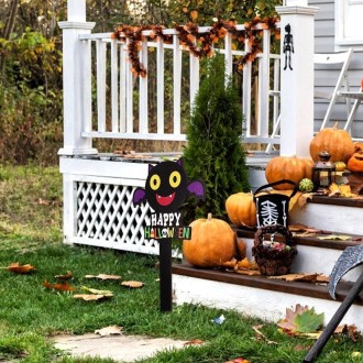 Halloween Yard Signs Outdoor Garden Decoration, Color: No.5