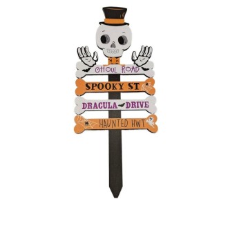 Halloween Yard Signs Outdoor Garden Decoration, Color: No.3