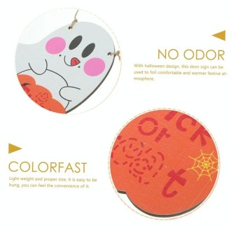 Halloween Decoration Pendants Holiday Scene Layout, Color: No.8