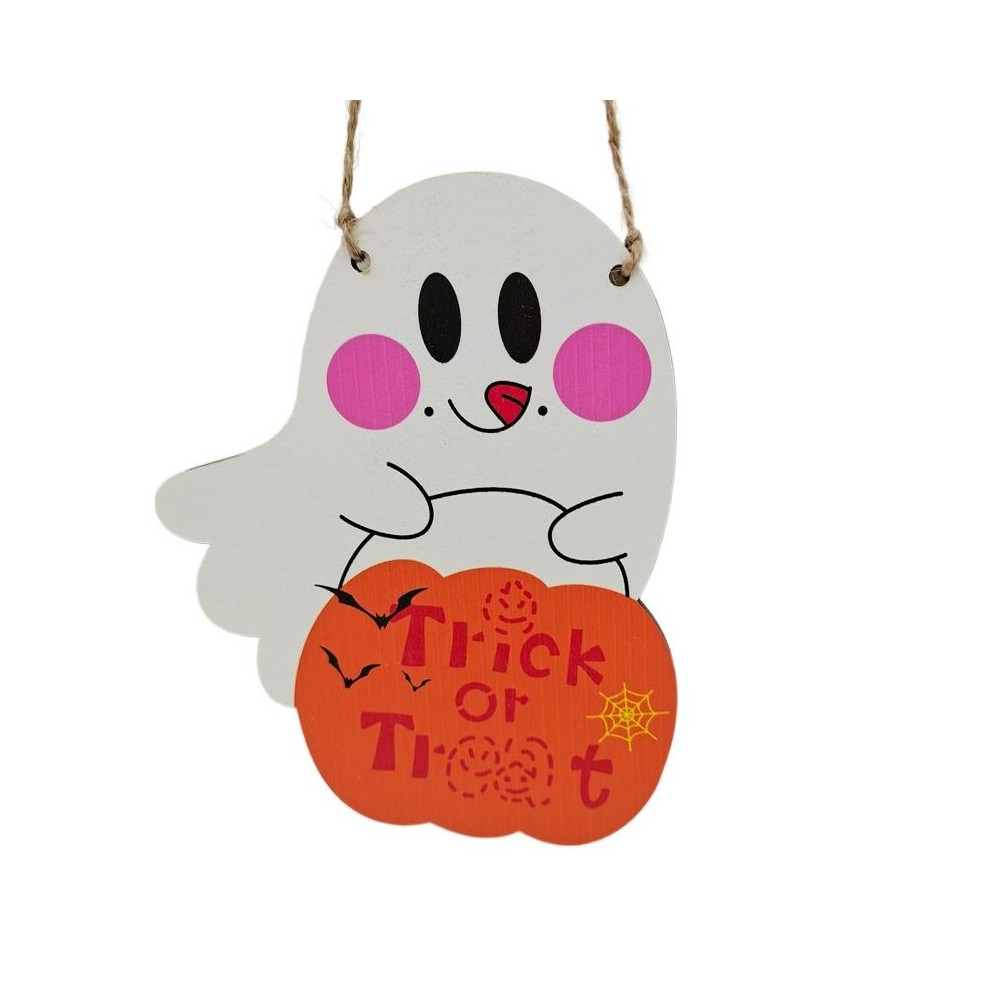 Halloween Decoration Pendants Holiday Scene Layout, Color: No.10