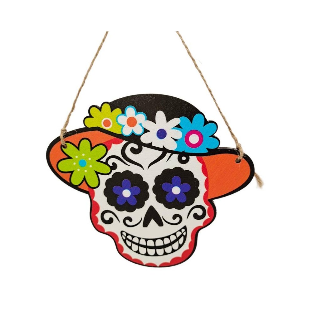 Halloween Decoration Pendants Holiday Scene Layout, Color: No.2