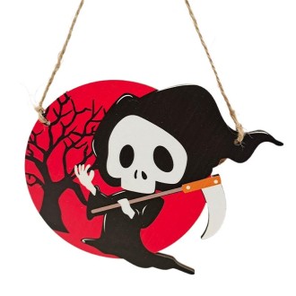 Halloween Decoration Pendants Holiday Scene Layout, Color: No.5