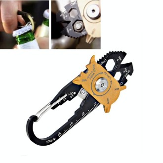 20 in 1 Stainless Steel Wrench Screwdriver Creative Roulette Multifunctional Combination Tool Outdoor Survival Tool