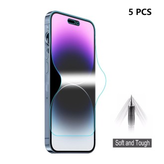 5 PCS ENKAY Full Glue Explosion-proof Hydrogel Film For iPhone 14 Pro