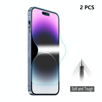 2 PCS ENKAY Full Glue Explosion-proof Hydrogel Film For iPhone 14 Pro Max