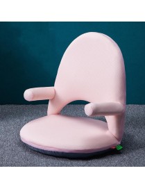 42-speed Adjustable Nursing Chair Folding Backrest Lumbar Support(Pink)