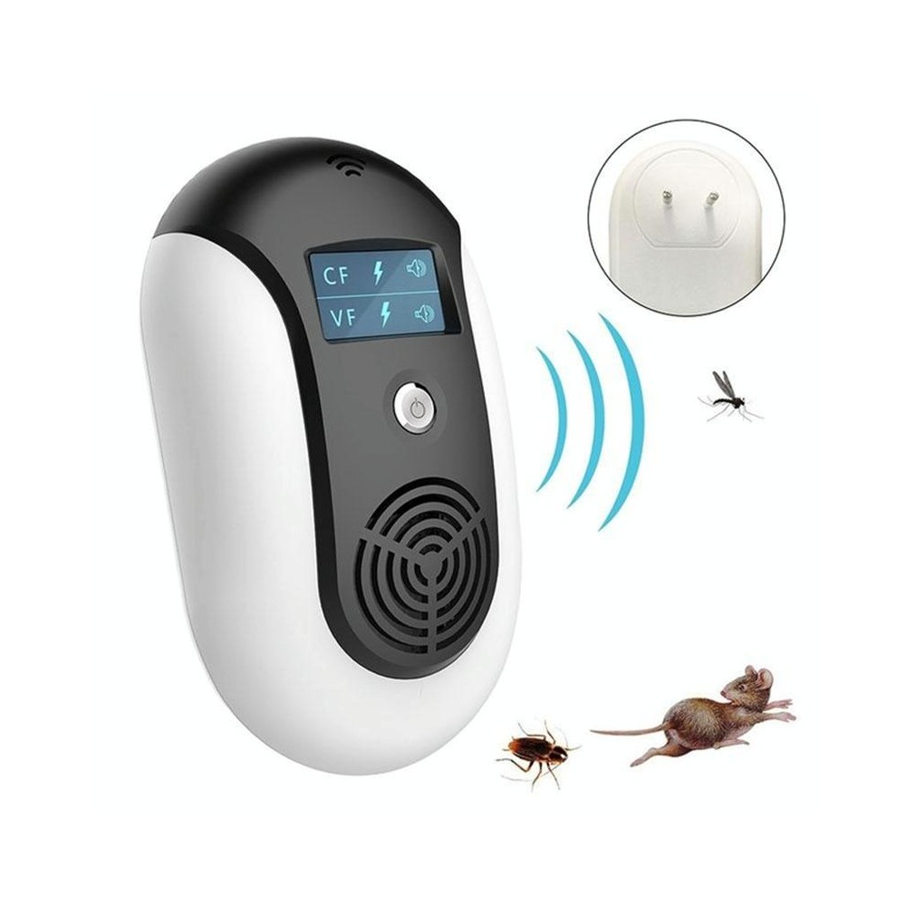 Electronic Pest Control Ultrasonic Pest Repeller(Black)