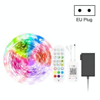 5M 150 LEDs Bluetooth Suit Smart Music Sound Control Light Strip Non-waterproof 5050 RGB Colorful Atmosphere LED Light Strip Wit