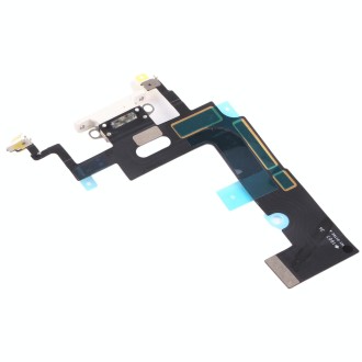 Original Charging Port Flex Cable for iPhone XR (White)