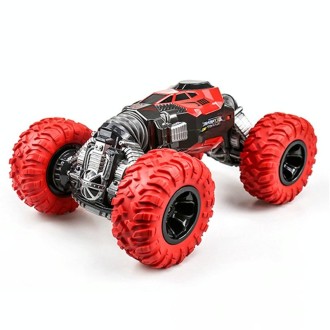 675E 1:16 2.4GHz Double-sided Twisted Off-road Four-wheel Drive Climbing Remote Control Children Toy Car, Size: 33cm(Red)