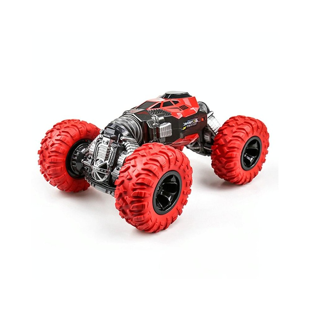 675E 1:16 2.4GHz Double-sided Twisted Off-road Four-wheel Drive Climbing Remote Control Children Toy Car, Size: 33cm(Red)