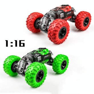 675E 1:16 2.4GHz Double-sided Twisted Off-road Four-wheel Drive Climbing Remote Control Children Toy Car, Size: 33cm(Red)