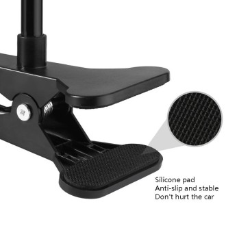 YP-106 Convenient Car PC Tray Car Lazy People Beverage Table(Black)