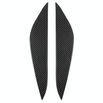 Car Headlight Eyebrow for Tesla Model 3(Carbon Fiber Black)