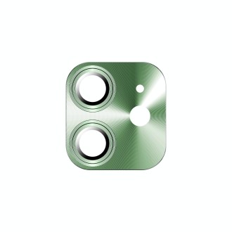 For iPhone 12 mini TOTUDESIGN AB-065 Armor Series Aluminum Alloy Tempered Glass Integrated Lens Film(Green)