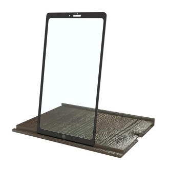 12 Inch Log HD Mobile Phone Screen Amplifier(Black Wood Grain)