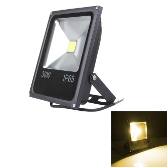 30W IP65 Waterproof White Light LED Floodlight, 2700LM LED Light, AC 85-265V(Warm White)