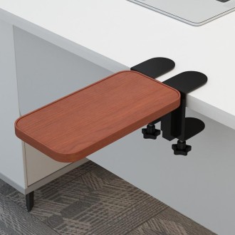 Computer Desk Rotatable Arm(Teak Color Wooden Board)