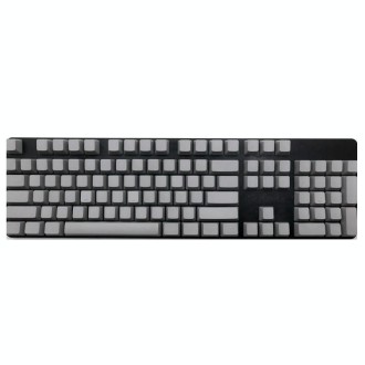 Mechanical Keyboard Laser PBT Keycap Light Gray No Words