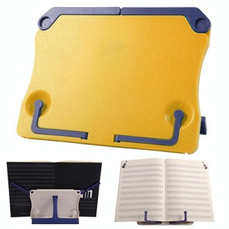 Portable Foldable Desktop Music Stand(Yellow)