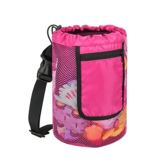 Summer Beach Children Shell Storage Bag Portable Bag(Large Red)