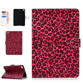 Colored Pattern Drawing Horizontal Flip PU Leather Case with Three-folding Holder & Sleep / Wake-up Function for Mini 1 / 2 / 3 