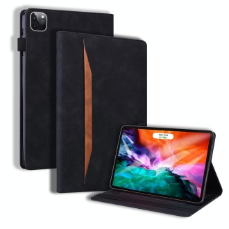 For iPad Pro 12.9 inch 2022 / 2021 / 2020 Business Shockproof Horizontal Flip Leather Tablet Case with Holder & Card Slots & Pho