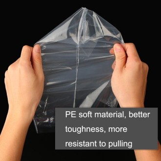 100 PCS / Set PE Clothing Packaging Bag Transparent Self-Stick Bag Jewelry Plastic Sealed Bag, Size:, Specification: 50x70cm