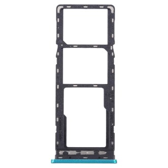 For Infinix S5 X652 SIM Card Tray + SIM Card Tray + Micro SD Card Tray (Green)