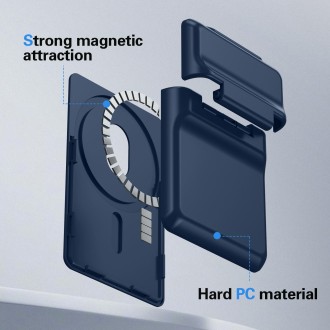 Strong Magnetic Adsorption Card Holder(Dark Blue)